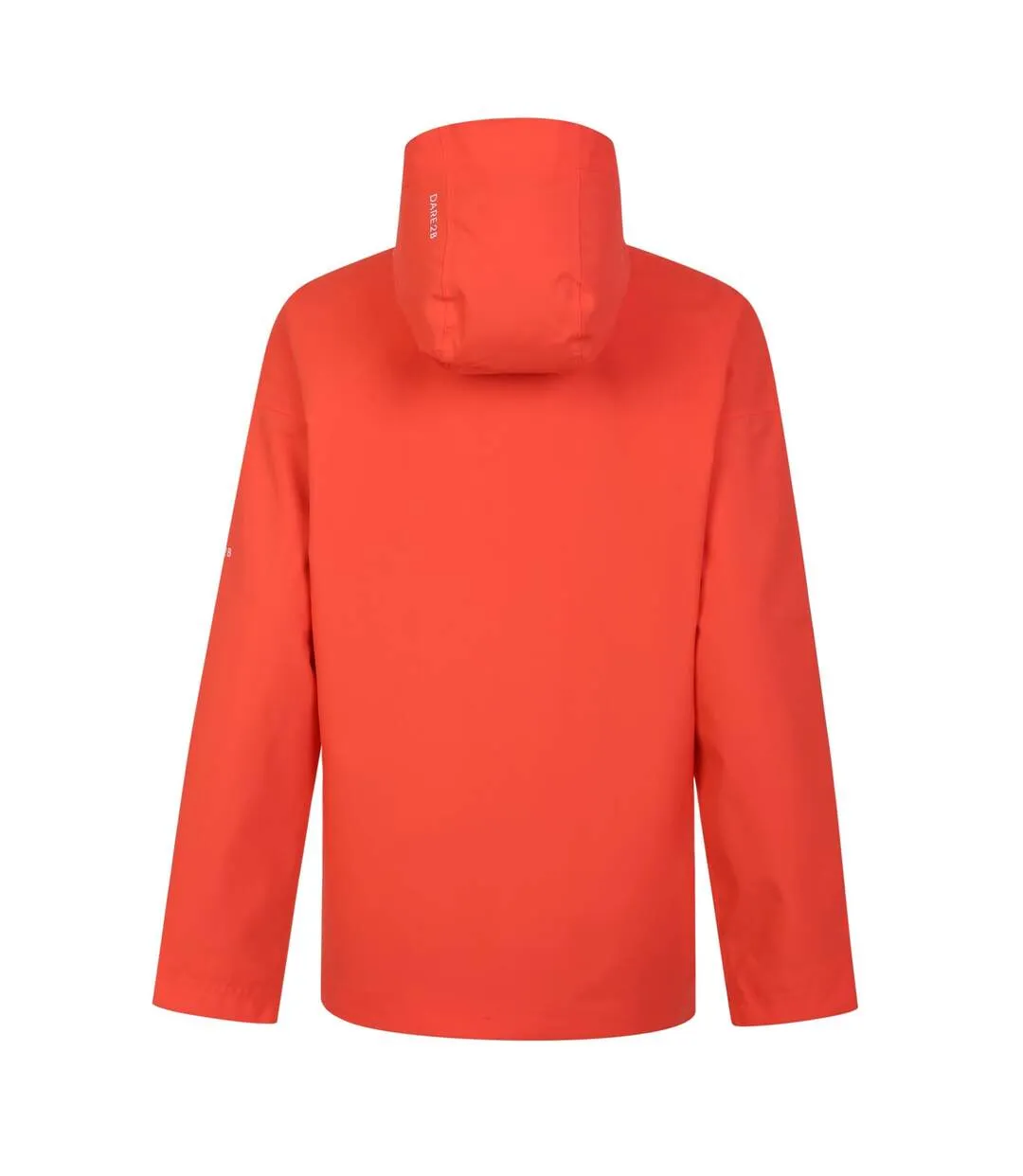 Womens/ladies trail colour block waterproof jacket neon peach Dare 2B