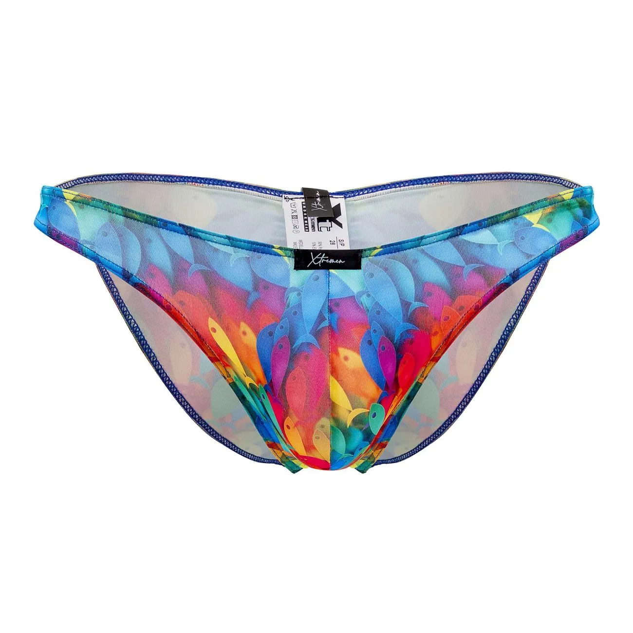 Xtremen Printed Microfiber Bikini - Rainbow Fish